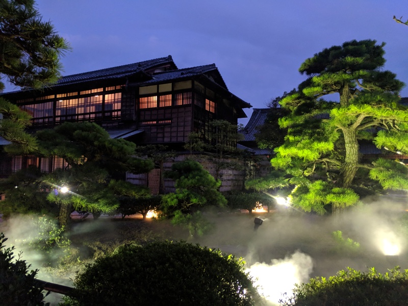 Building in the grounds of Takamatsu castle